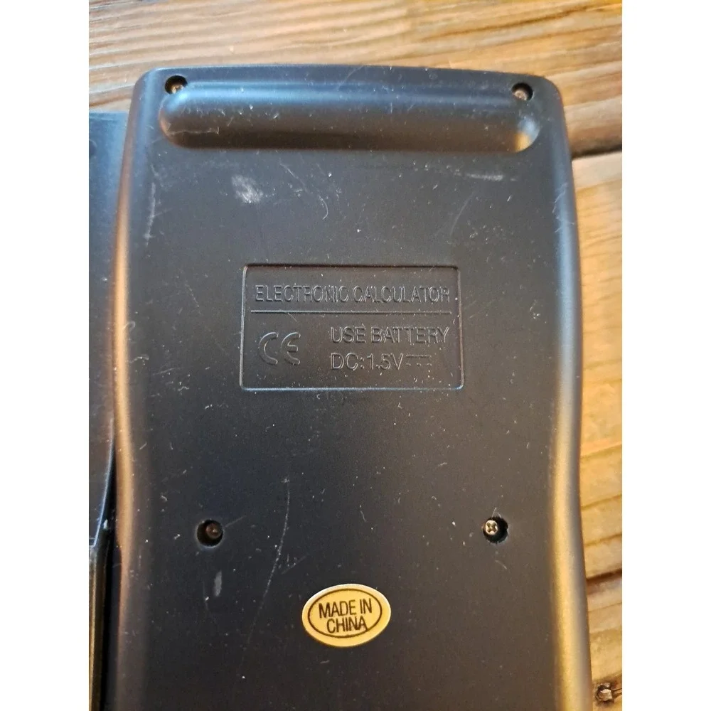 Scientific Electronic Battery Operated Calculator Black